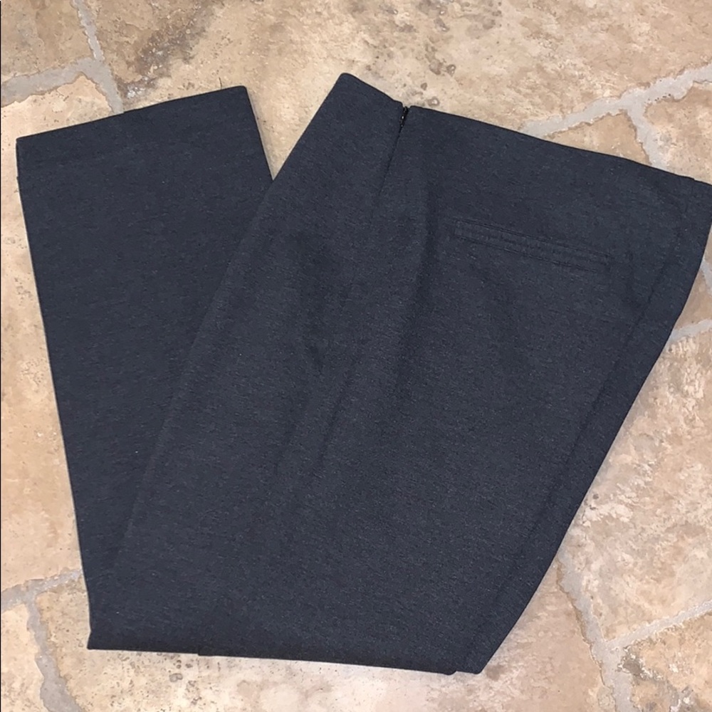 Chico’s Gray Heather Tailored Slacks